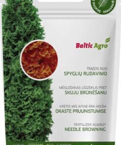 Trąšos nuo spyglių rudavimo Baltic Agro, granuliuotos, 1 kg