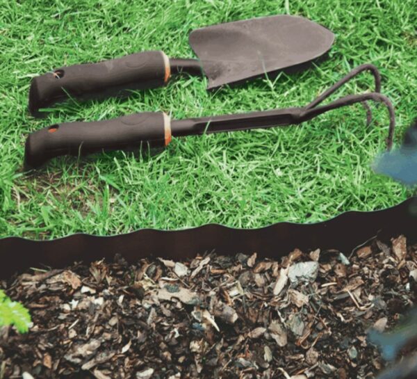 Vejos atitvaras Bradas Wavy, 900 cm x 10 cm, ruda - Image 2